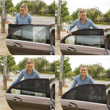 Sunshade for car windows (2 parts)