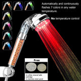 LED Shower Head with Water Filter