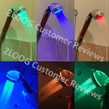 LED Shower Head with Water Filter