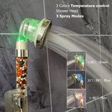 LED Shower Head with Water Filter