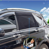 Sunshade for car windows (2 parts)