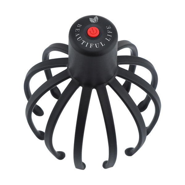 Electric Octopus Claw Scalp Massager Stress Relief Therapeutic Head Scratcher Relief Hair Stimulation Head Massager Health Care