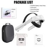 Head Strap with Battery for Oculus Quest 2 Extend Playtime Adjustable Comfortable Elite Strap VR Replacement Accessories