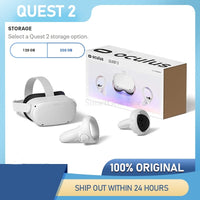 Quest 2 - Advanced All-In-One Virtual Reality VR Headset Display Panoramic Somatosensory Game Consol 128GB/256GB