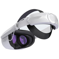 Head Strap with Battery for Oculus Quest 2 Extend Playtime Adjustable Comfortable Elite Strap VR Replacement Accessories